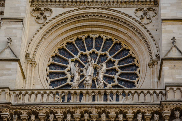 istock Notre-Dame de Paris in France 1078201142