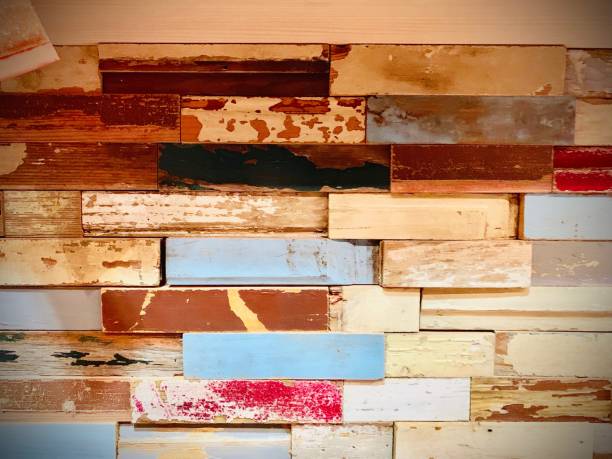 istock Abstract wooden colorful background 1078202058