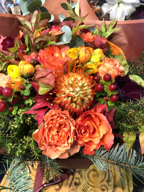 istock Color roses Arrangement 1078222768