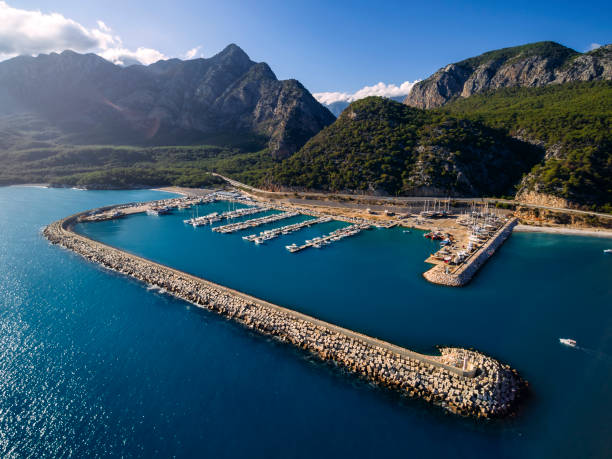 istock Aerial View Of Antalya Harbour 1078248648