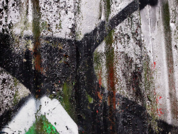 istock old rusty silver painted metal with random paint strokes 1078252708