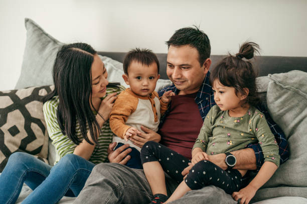 istock Cosy family evening 1078265472