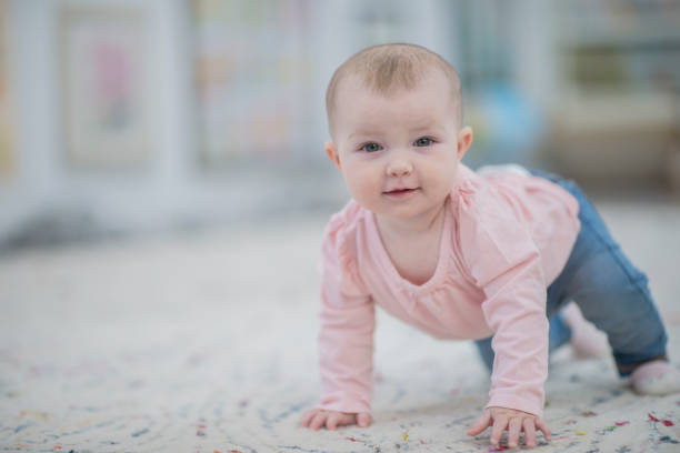 istock Baby girl portrait 1078268264