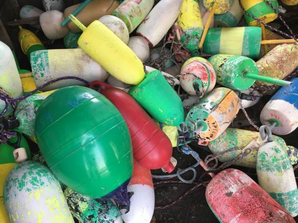 istock Colorful buoys in a pile 1078277296