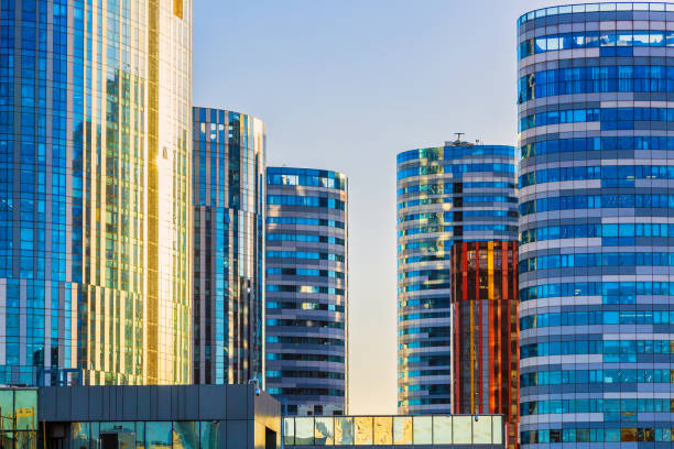istock Modern building exterior and decoration 1078306964