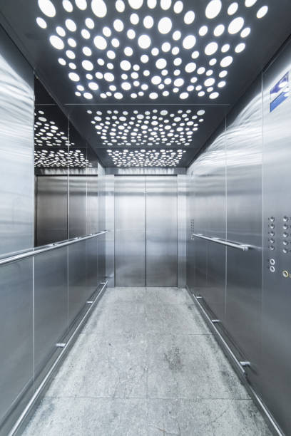 elevator stock photo