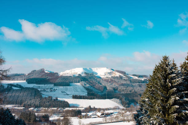 beautiful and cold Sauerland in winterbeautiful and cold Sauerland in winter