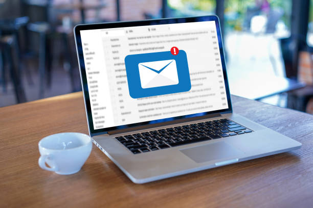 istock Mail Communication Connection message to mailing contacts phone Global Letters Concept 1078327222