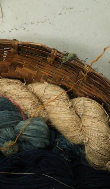 istock Cotton yarn in Store 1078347228