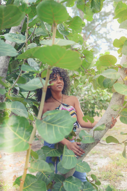 istock Natural girl in nature 1078348000