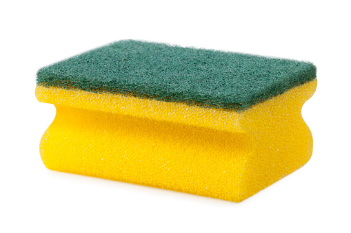 natural sponges, isolated