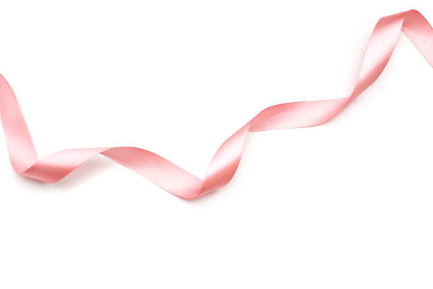 istock pink satin ribbon isolated on white backgroun 1078357802
