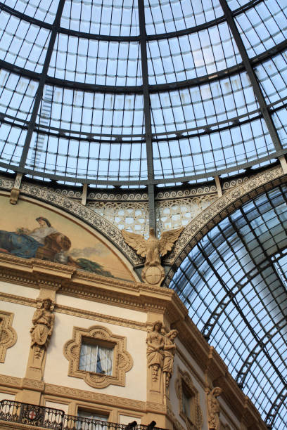 istock Milan boutique gallery. Cathedral Square. Italy 1078358190
