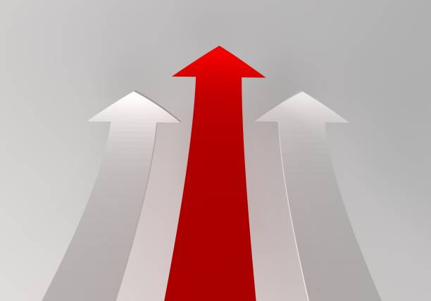 istock financial arrows on a white background 1078362668