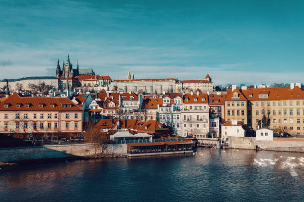 istock Cathedral and Prague castle, Czech Republic 1078364154