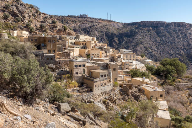 istock Mountain village in Jebel Akdar, Al Hajar mountains, Oman 1078373736