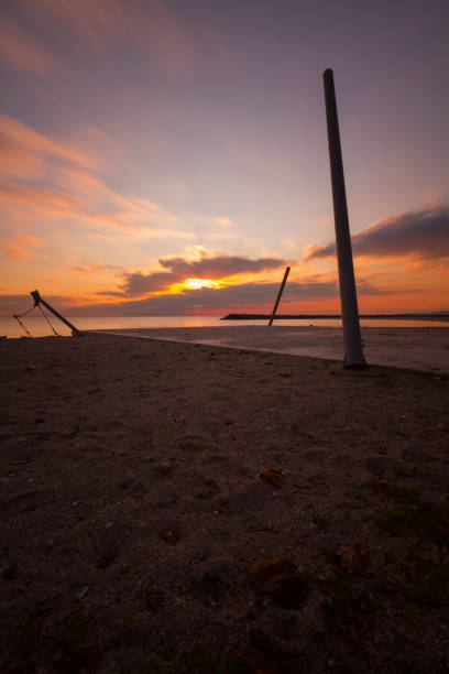 istock Lifeguard Tower on the Beach 1078374512