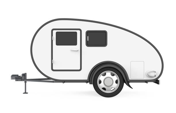 istock Travel Trailer Isolated 1078382876