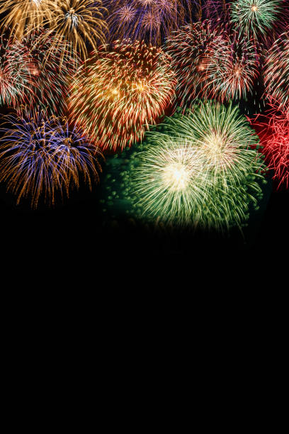 istock New Year's Eve fireworks background copyspace copy space portrait format years year firework 1078383072