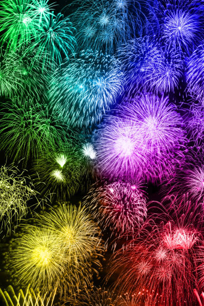 istock New Year's Eve fireworks background portrait format colorful years year firework 1078384374