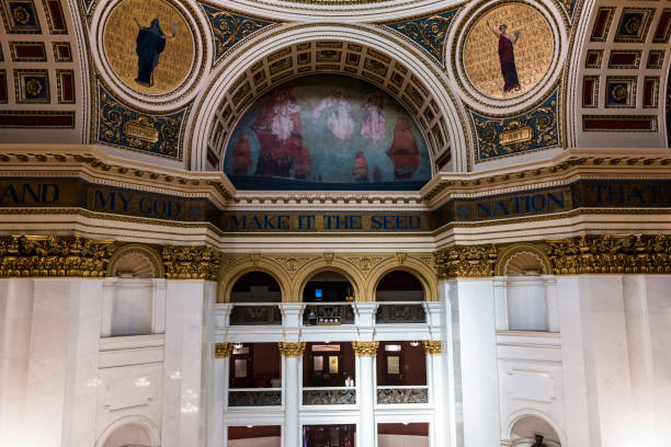 pennsylvania state house of representatives chamber - museum complex the americas north america usa imagens e fotografias de stock