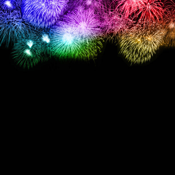 istock New Year's Eve fireworks background copyspace copy space square colorful years year firework 1078384720