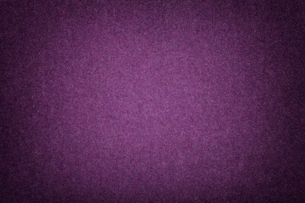 istock Dark purple matt suede fabric closeup. Velvet texture of felt. 1078389708