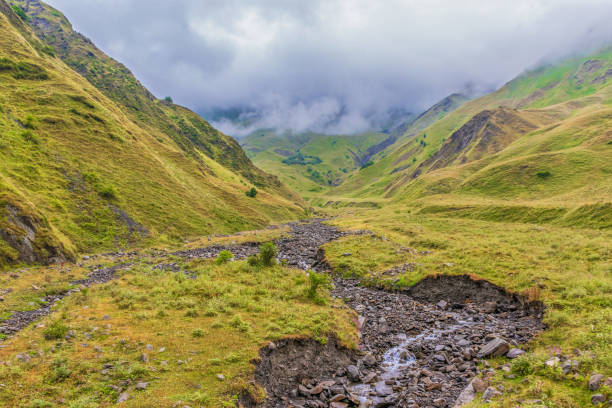 istock The green valleys of Georgia 1078394632