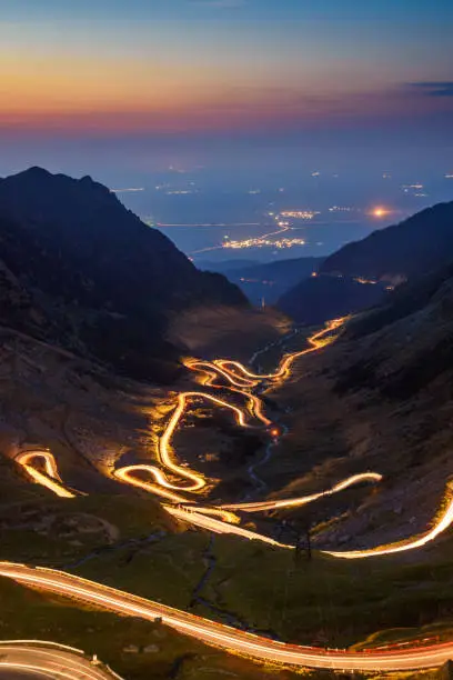 Transfagarasan road, most spectacular road in the world, Romania