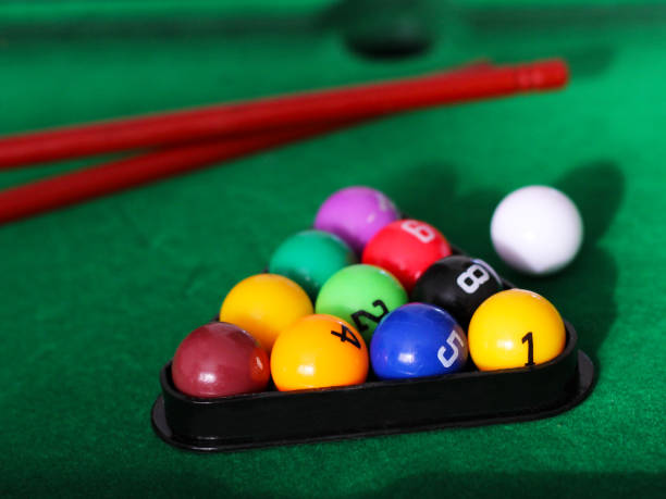 istock Billiard balls, children's toy. Object. 1078395328