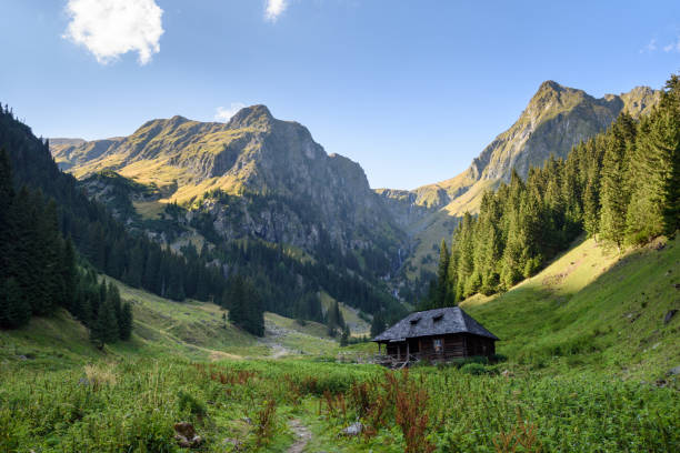 istock Fagaras mountain range from the Carpathian mountains 1078395766