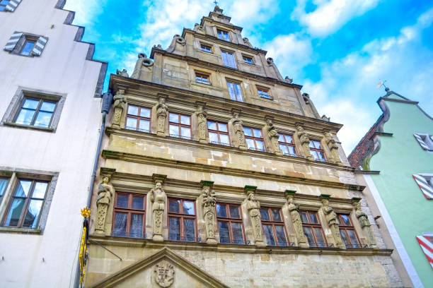 istock Rothenburg whether the pigeon, Germany 1078402922