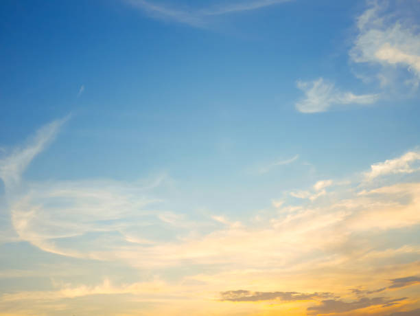 istock Beautiful blue skies and clouds 1078410768
