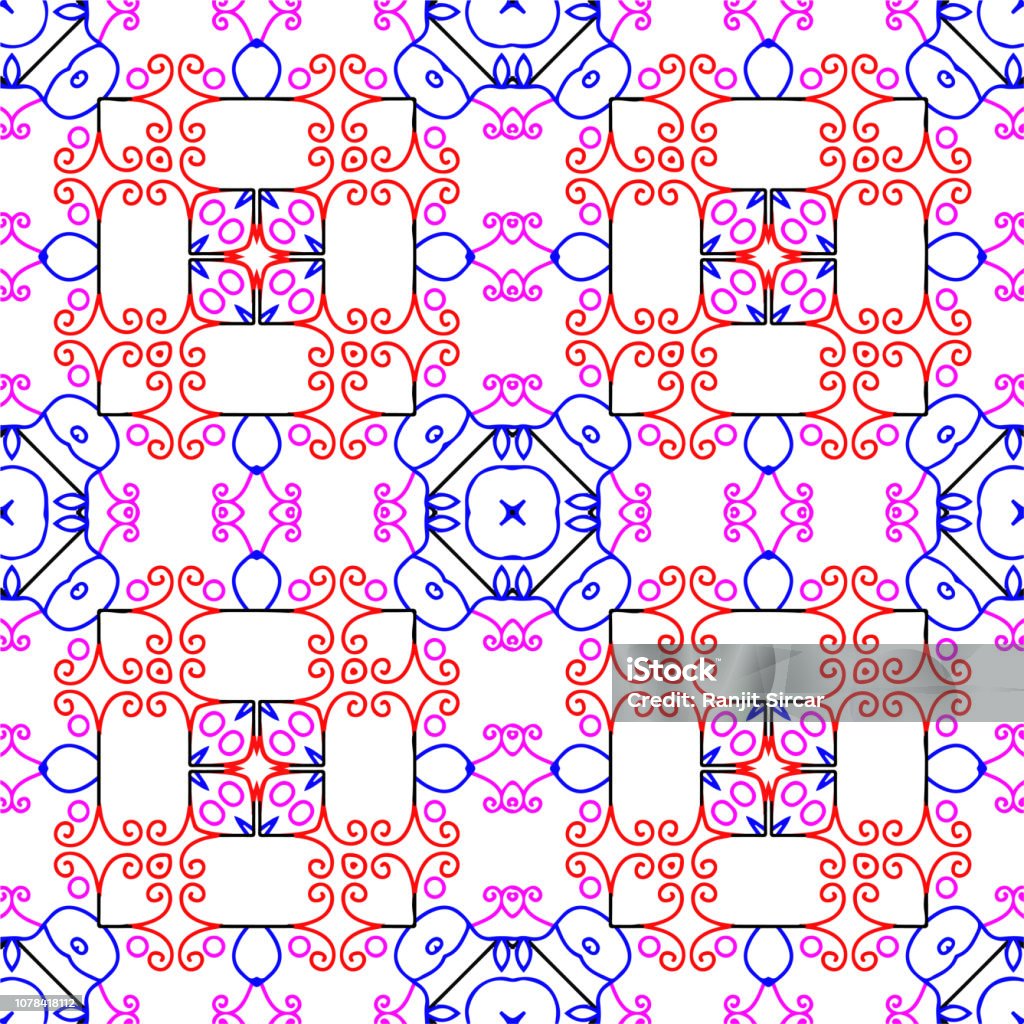 Pattern 32 Attractive Pattern 32 Stock Illustration - Download Image Now - Art ...