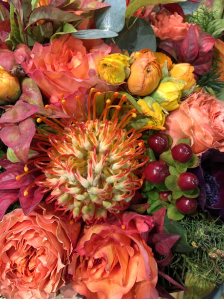 istock Color roses Arrangement 1078418374