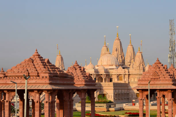 istock BAPS Shri Swaminarayan Mandir Pune Maharashtra 1078418506