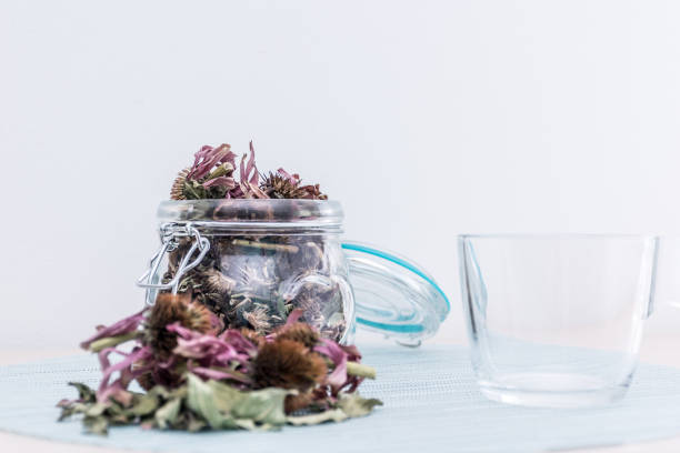 istock Echinacea Dried Flowers and Leaves  Ready for Tea 1078423910