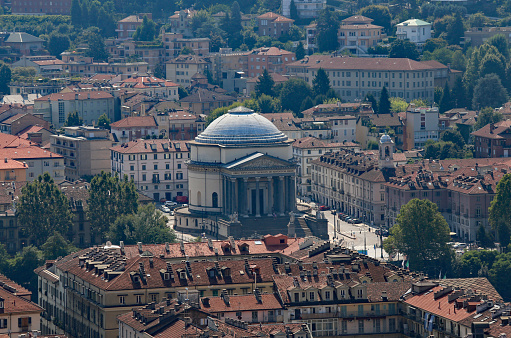 Church of Gran Madre di Dio is a Neoclassic-style church located