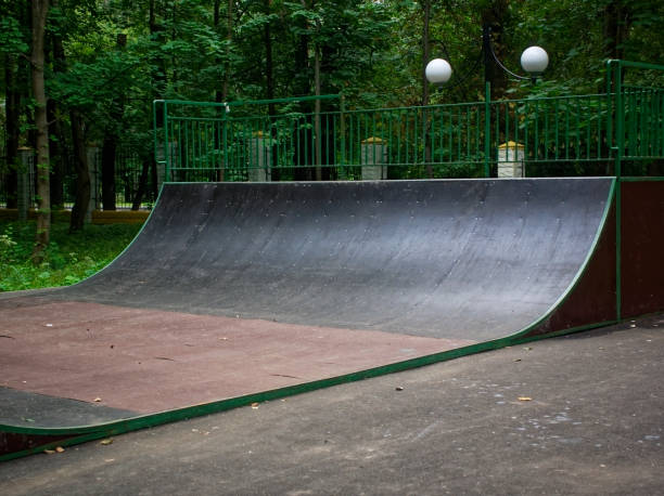istock drawing with chalk on the hill for a skateboard 1078433736