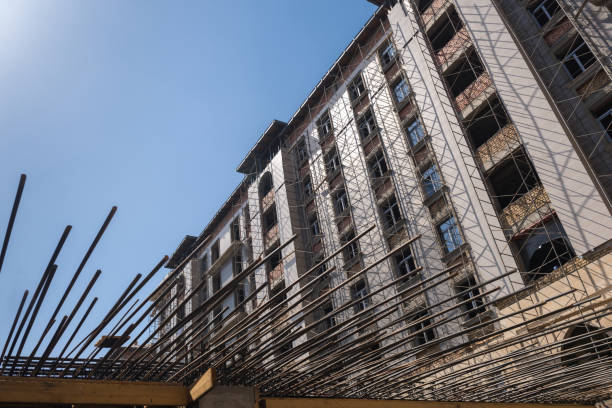 istock reinforcement against the building 1078440890