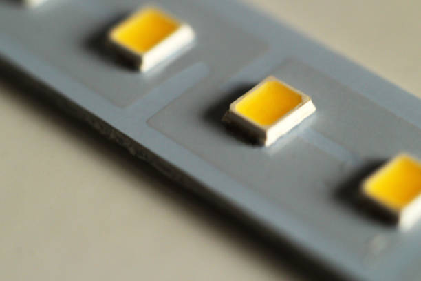 istock Diode strip. Led lights tape close-up 1078472294
