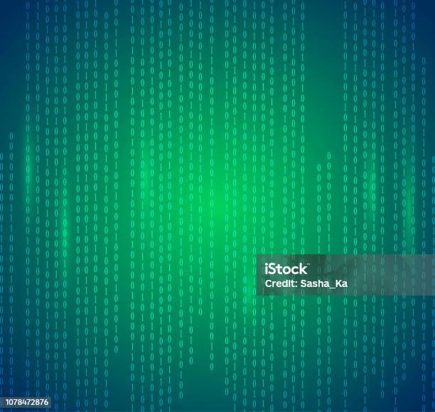 Abstract Technology Background Binary Computer Code Programming Coding ...