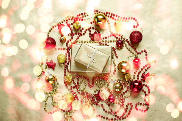 istock Christmas toys flat lay 1078474182