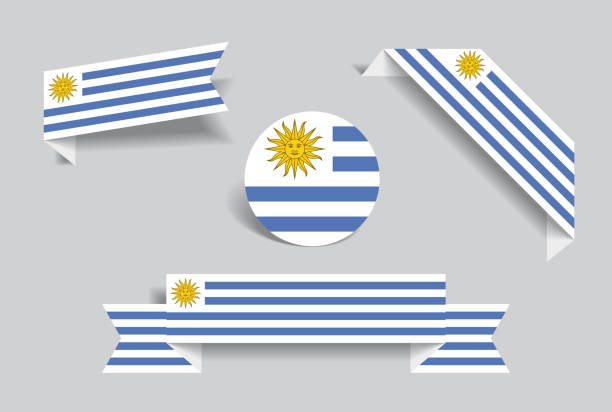 Bandera De Uruguay - Banco de fotos e imágenes de stock - iStock