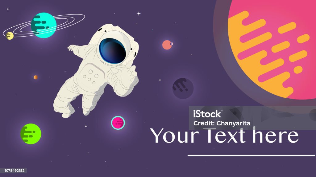 Lost In Space Stock Illustration - Download Image Now - Art, Assistance,  Astronaut - Istock