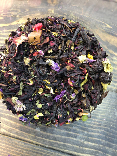 istock tea leaves in the Bank. dry drink 1078515726
