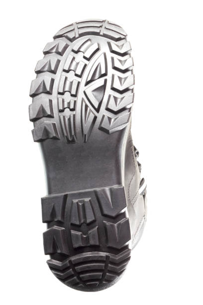 Photo of a sole of a Boot, isolated on white'