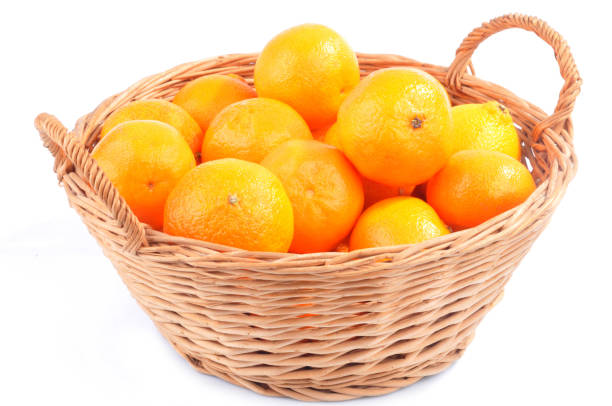 istock Basket of tangerines 1078525932
