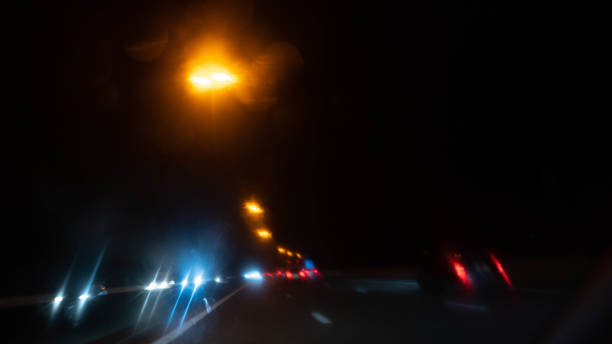 istock NIGHT ROAD to Gand in Belgium 1078527220