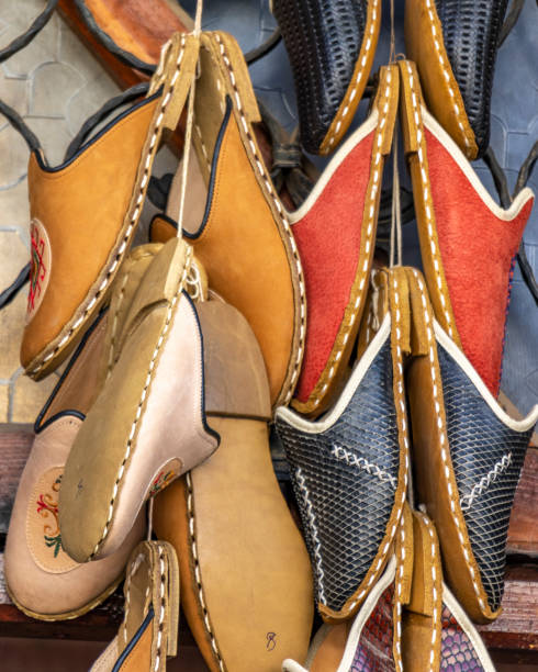 istock Handmade leather shoes, Yemeni 1078536200